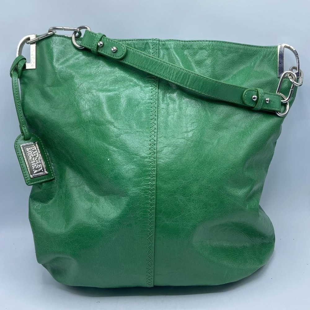 Green Leather Shoulder Bag
